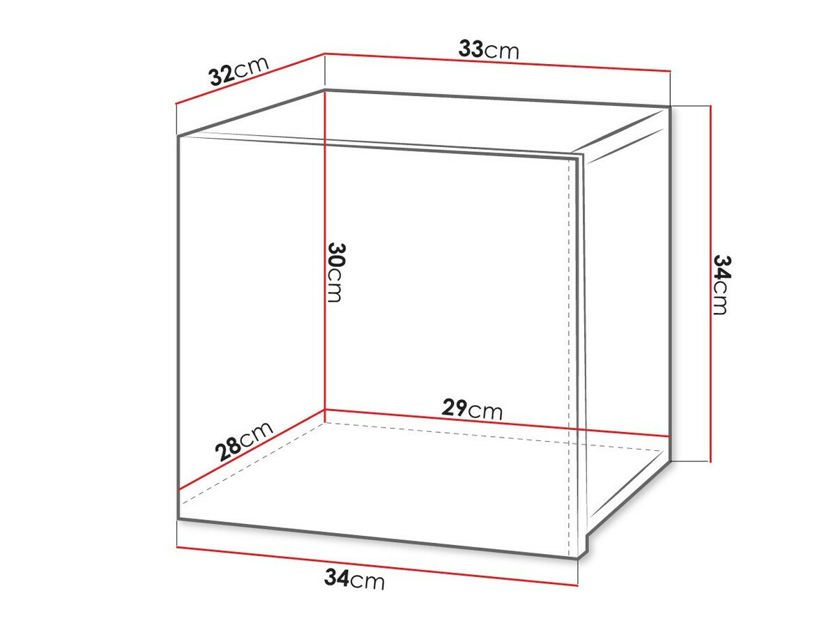 Wandkast Tivdalu 124 (Gouden eik)