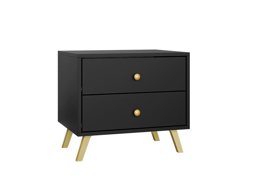 Nachtkastje Monfera 101 (Zwart)