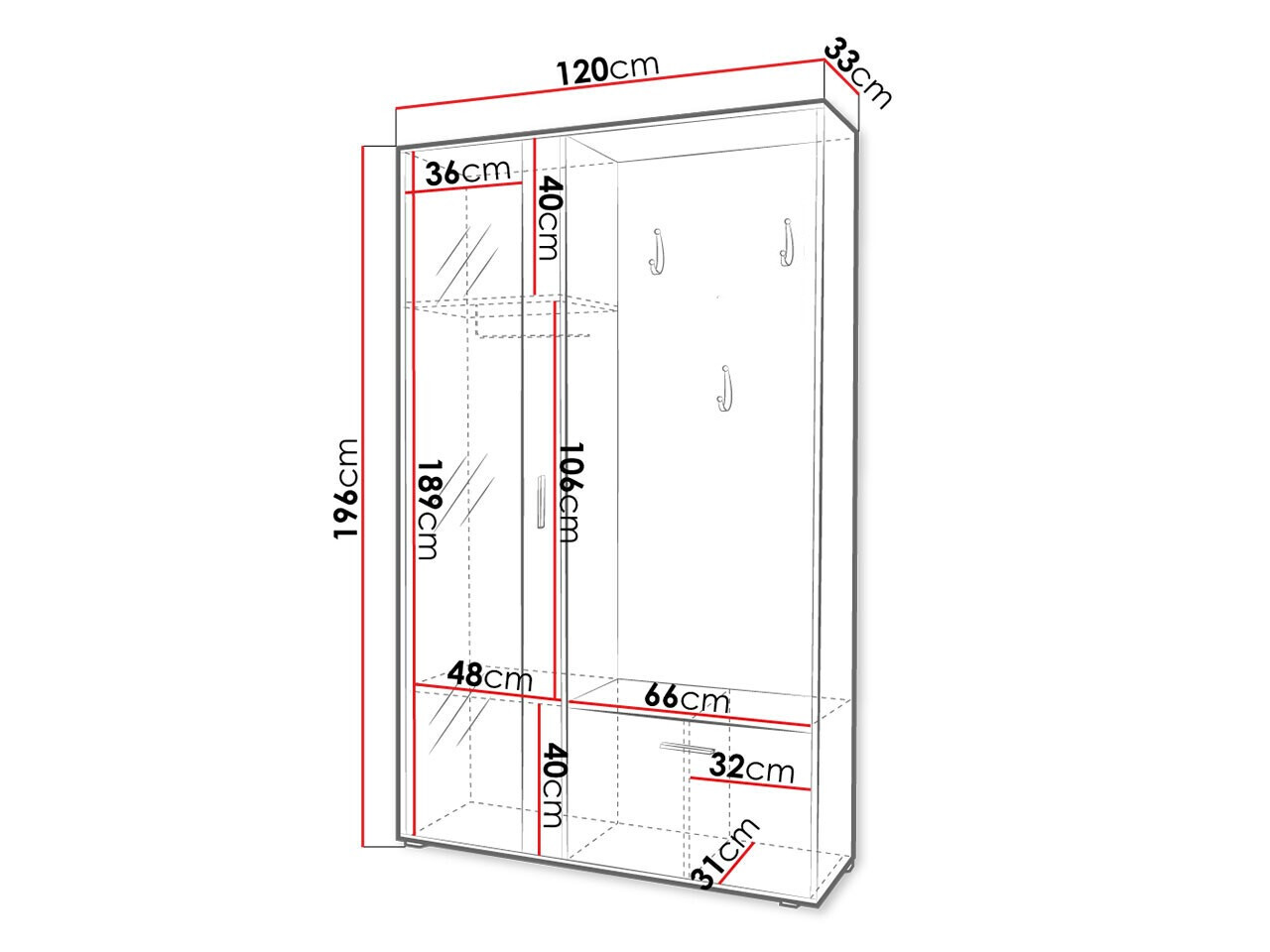 Gangmeubelset Stanton 109 (Artisan eiken)
