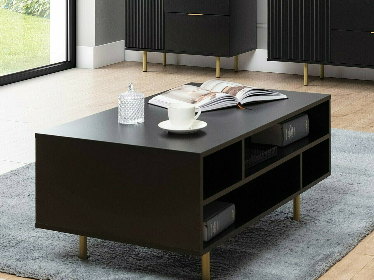 Salontafel Decus (Zwart)