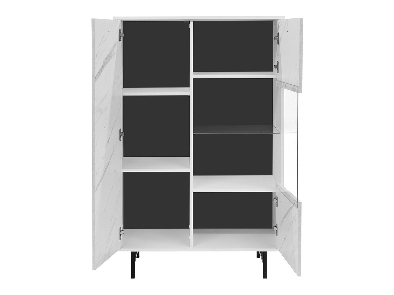 Woonkamerset Providence T107 (Wit marmer)