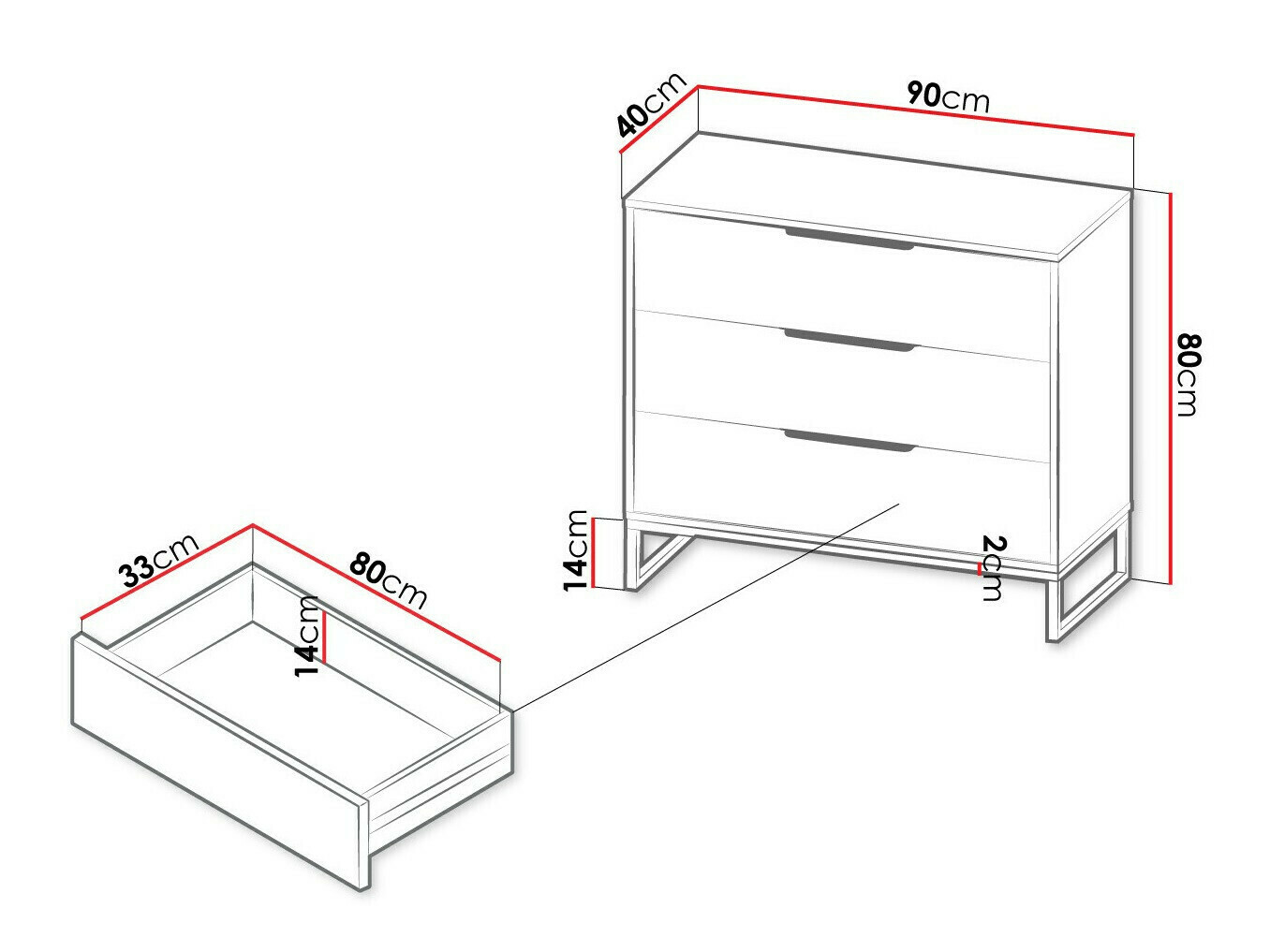 Ladekast Romcama 101