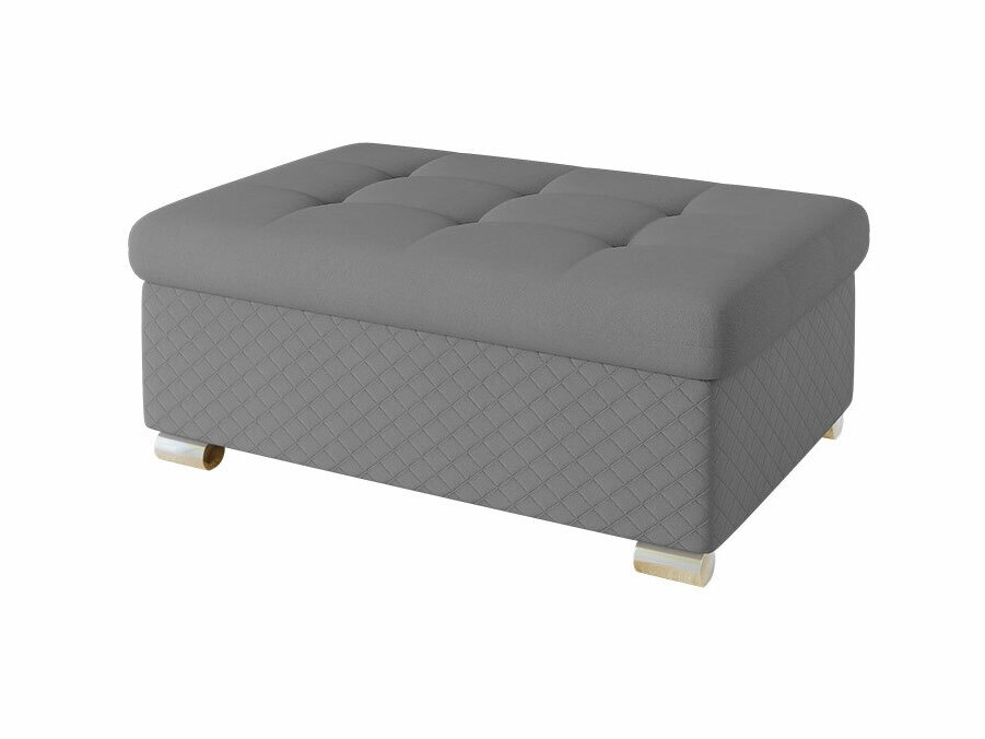Gestoffeerde hocker Comfivo 118 (Uttario Velvet 2972-U03 + Uttario Velvet 2972)