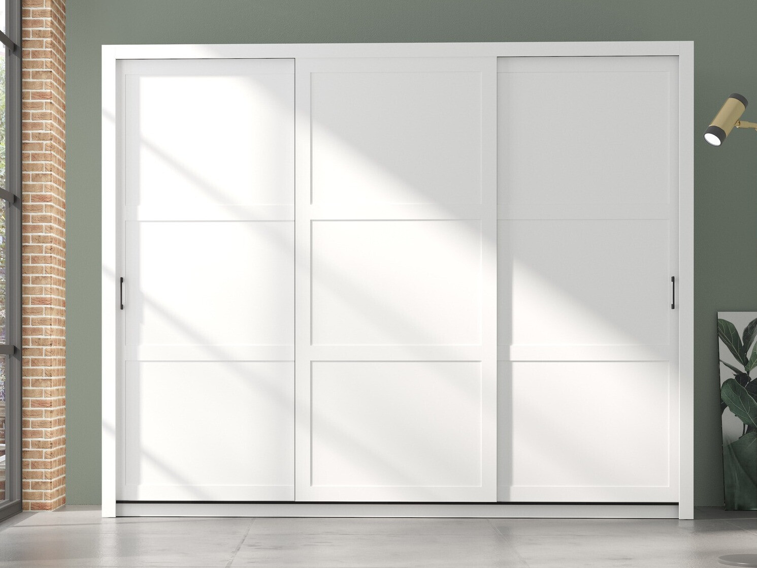 Kledingkast Murrieta 191 (Wit)