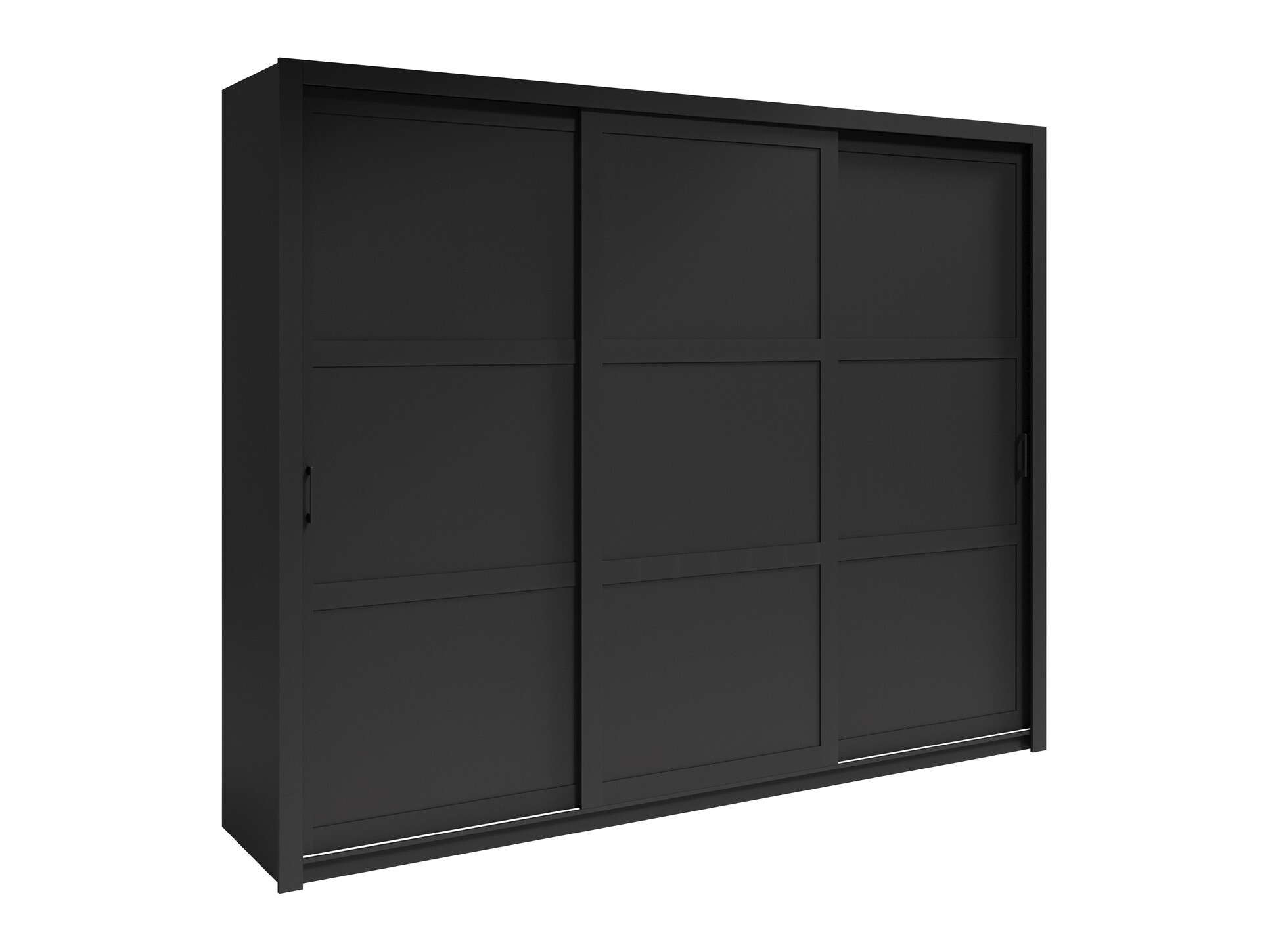 Kledingkast Murrieta 191 (Zwart)