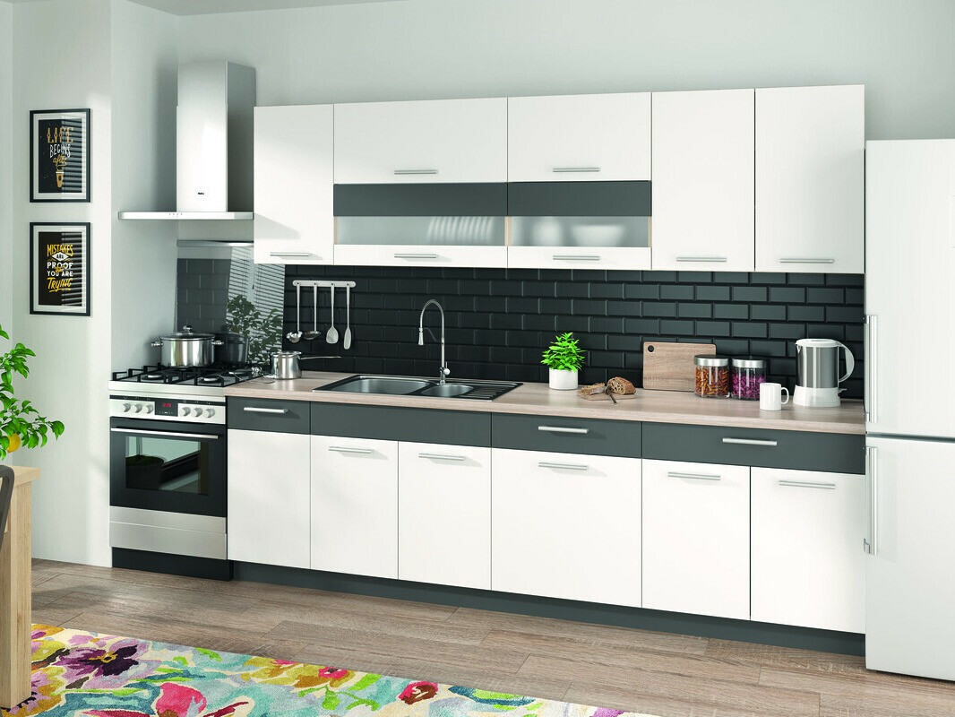 Modulaire wandhoekkast Mode White 108