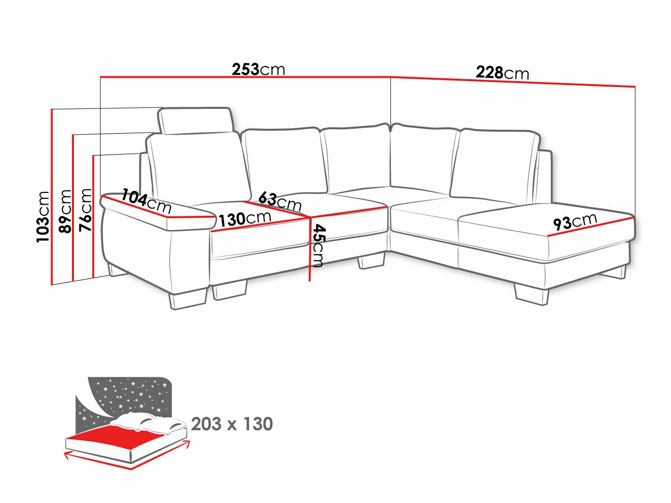 Hoekbank Lincoln 183 (Barrel 19)