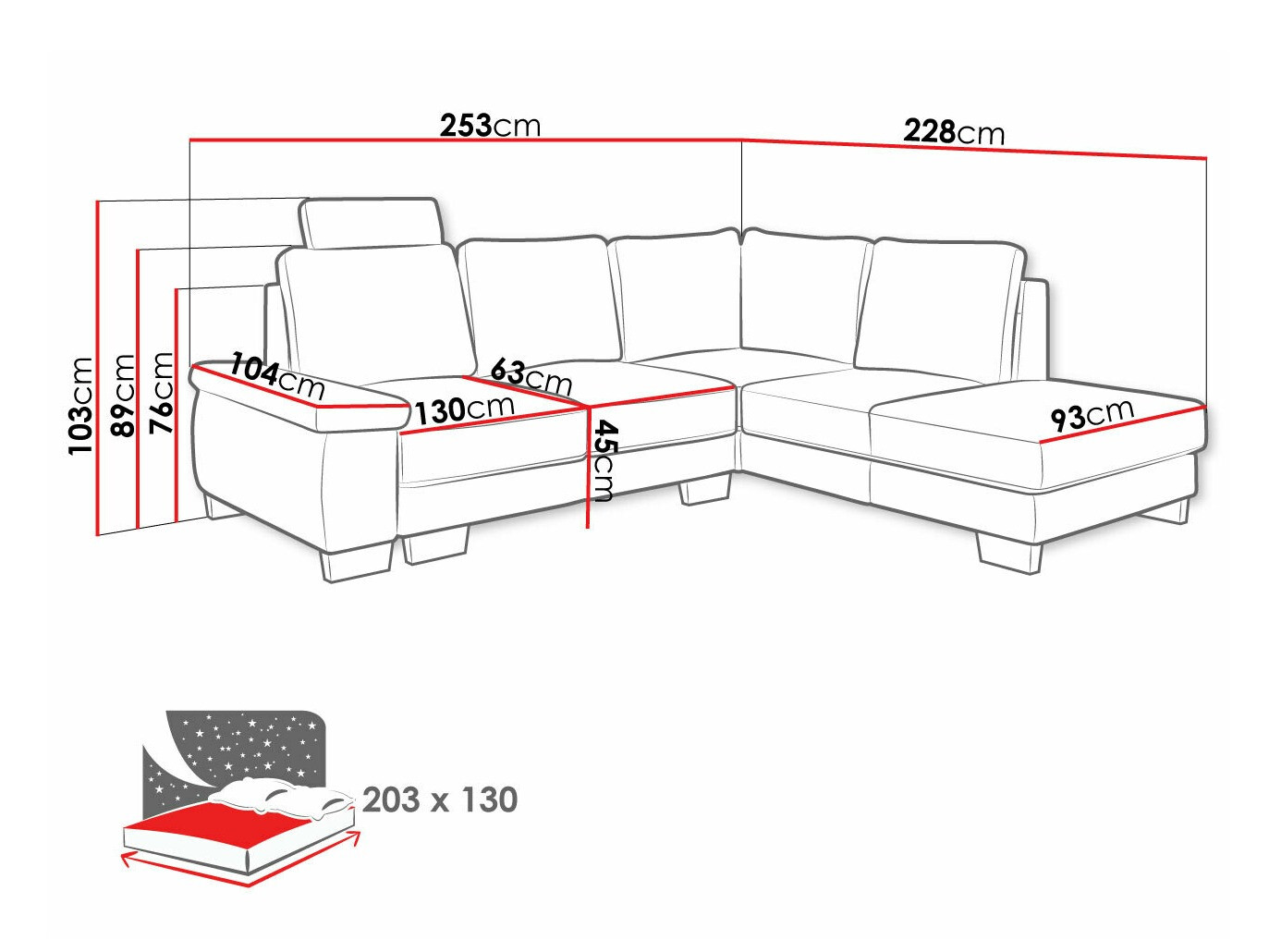 Hoekbank Lincoln 183 (Barrel 19)