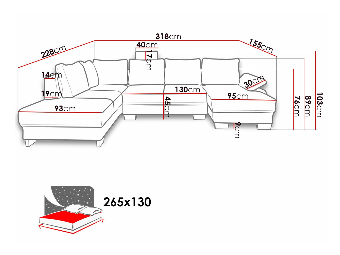 Hoekbank Lincoln 184 (Barrel 19)