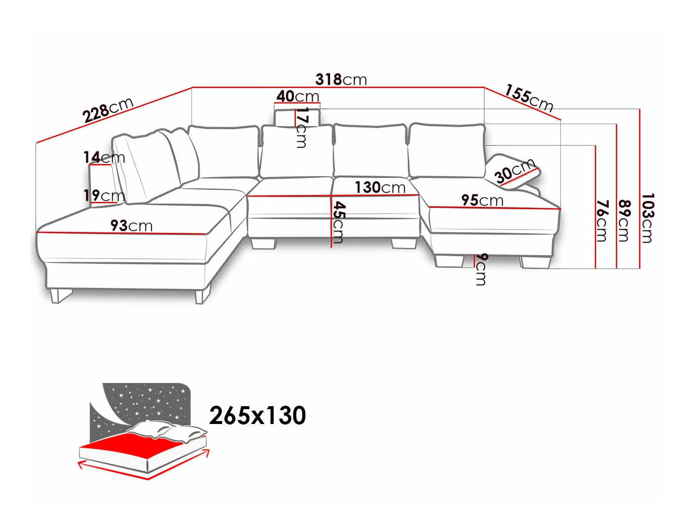 Hoekbank Lincoln 184 (Barrel 97)