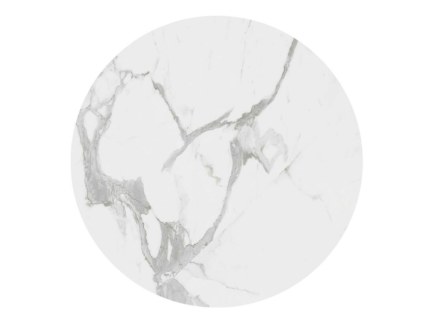 Salontafel set Houston 951 (Wit marmer + Zwart)