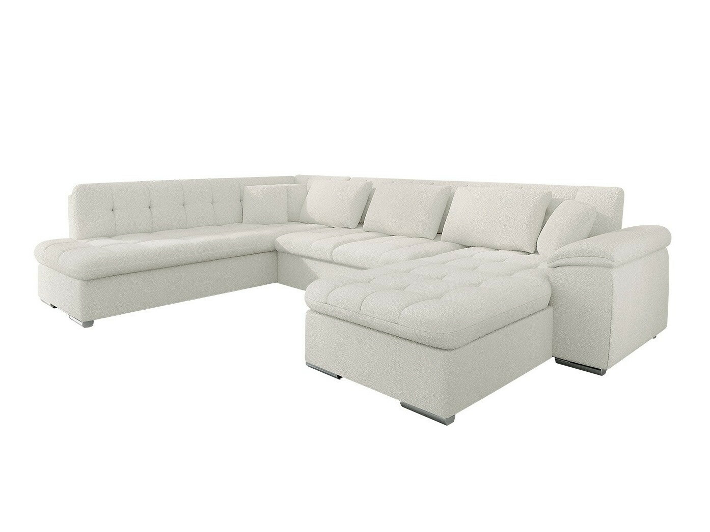 Hoekbank Comfivo Gemma VI (Boucle Baloo 2073)