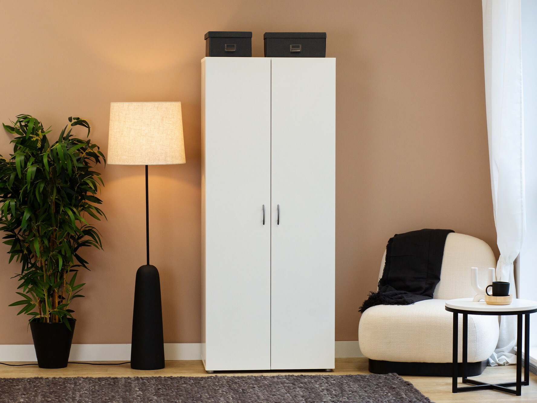 Kledingkast Bristol 183 (Wit)