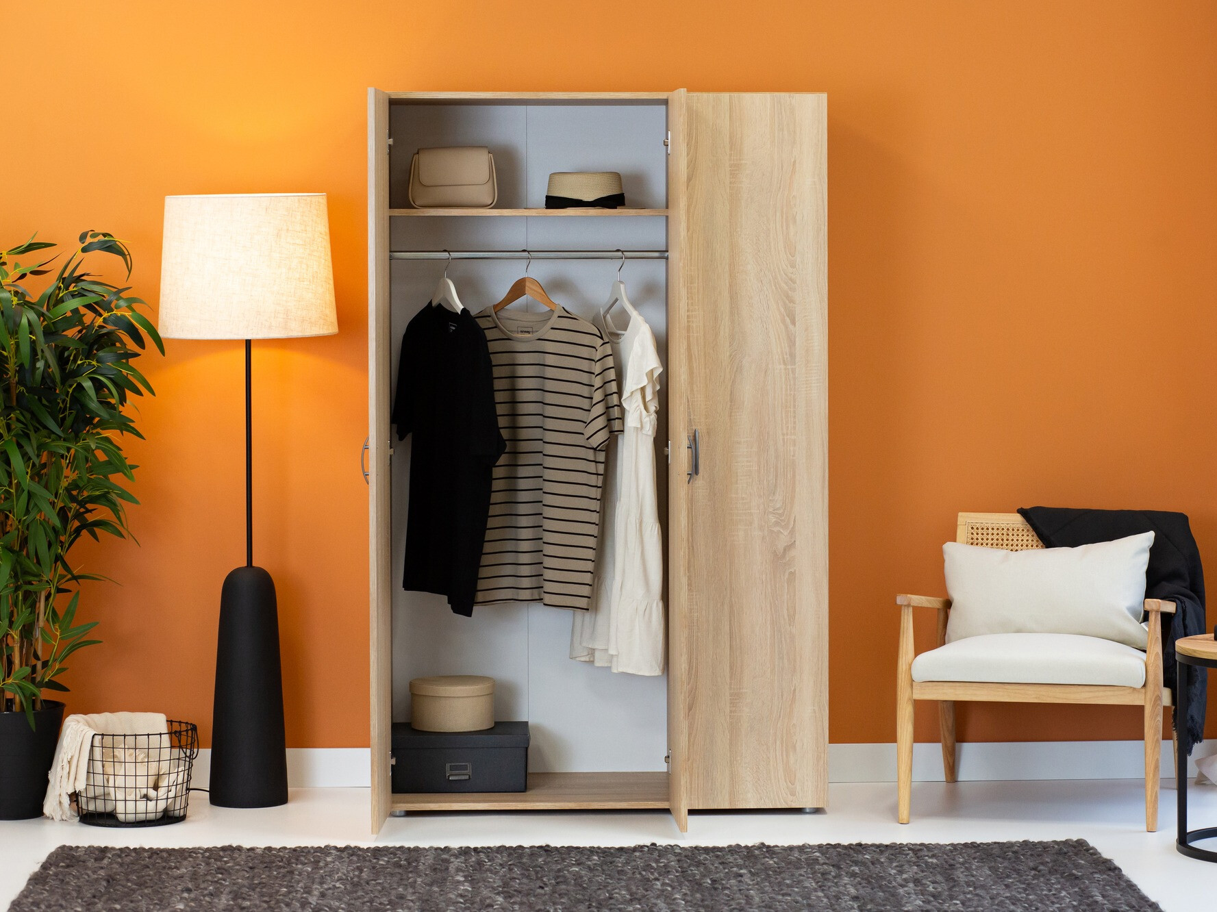 Kledingkast Bristol 184 (Sonoma eik)