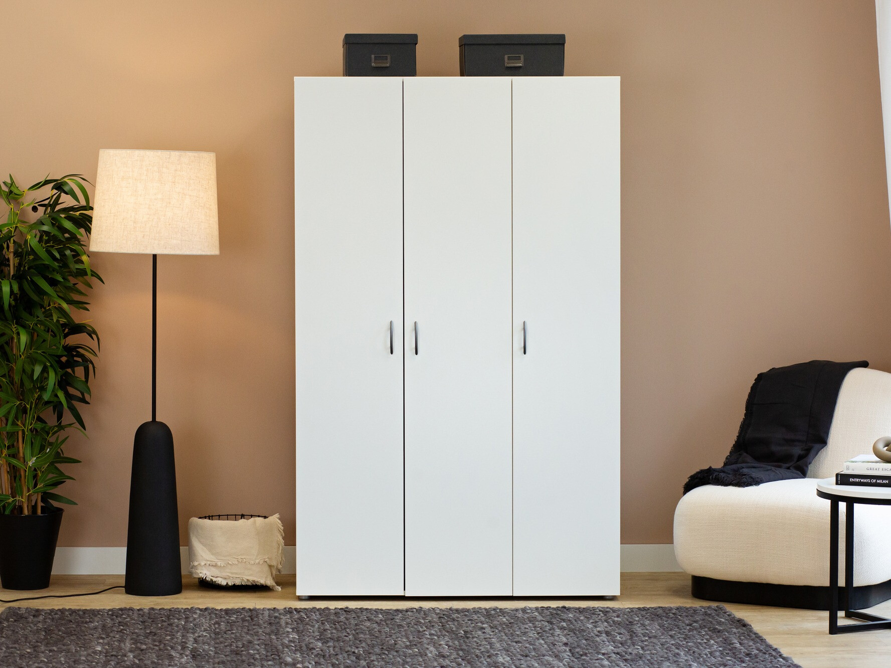 Kledingkast Bristol 184 (Wit)