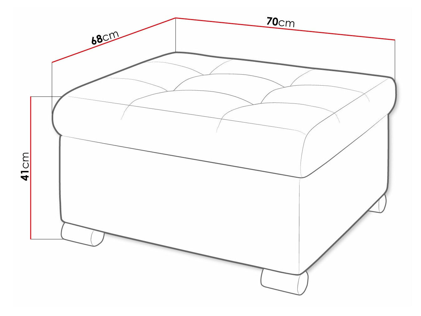 Poef Comfivo 115 (Magni 206.07)