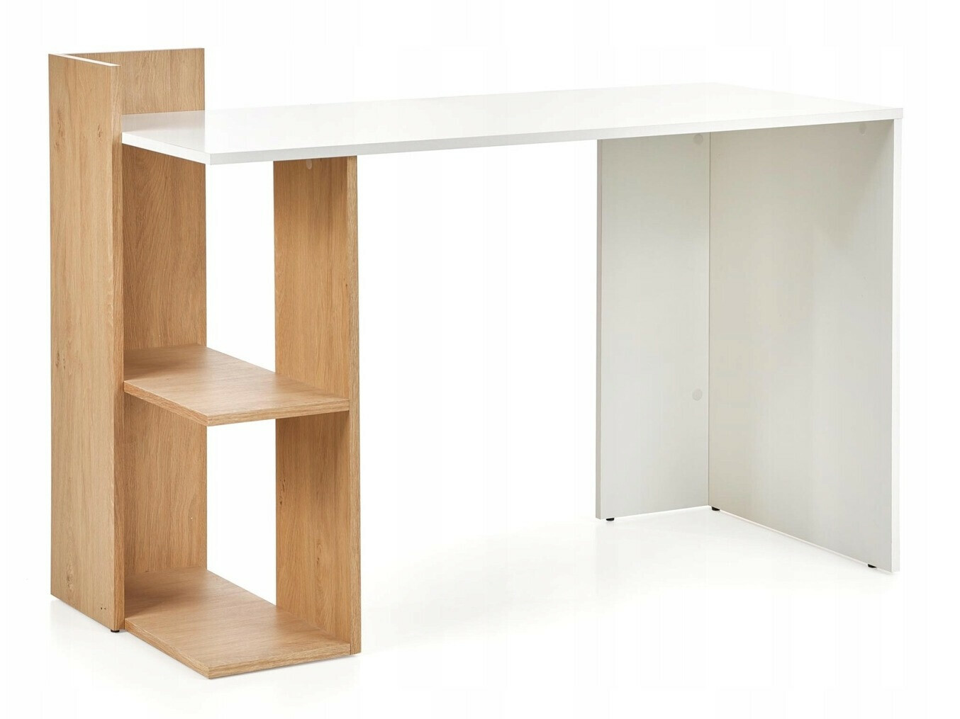 Bureau Houston 825 (Wit + Gouden eik)