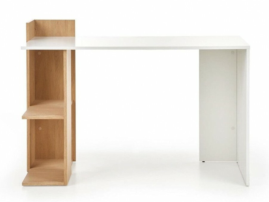 Bureau Houston 825 (Wit + Gouden eik)