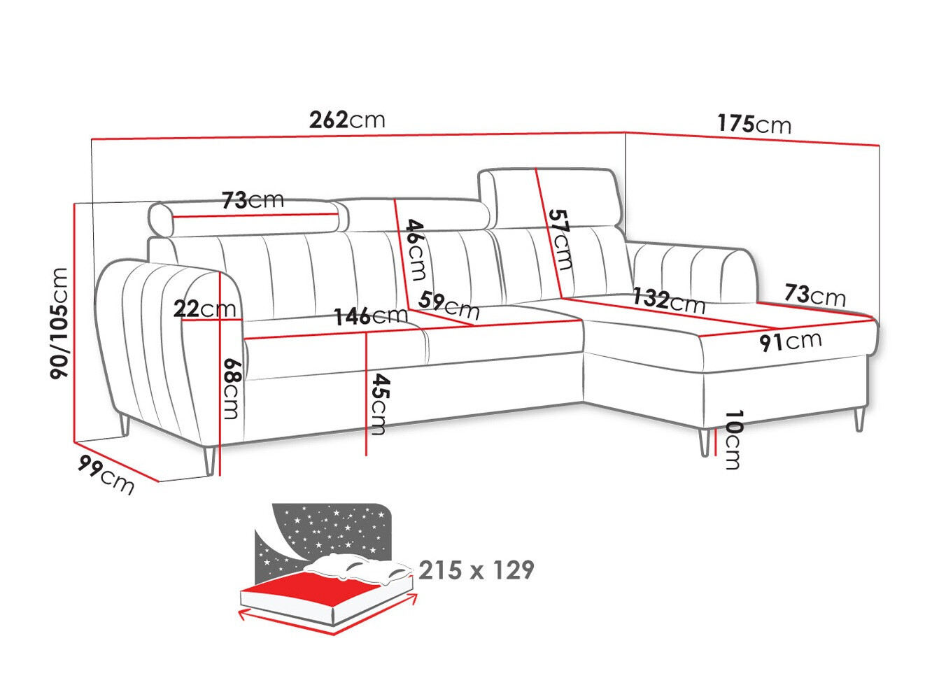 Hoekbank Temple 126 (Kronos 01)