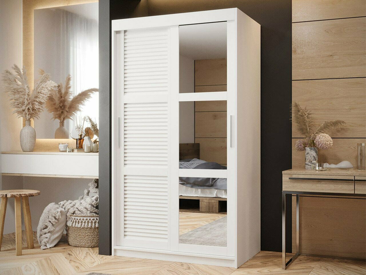 Kledingkast Hartford 472 (Wit)