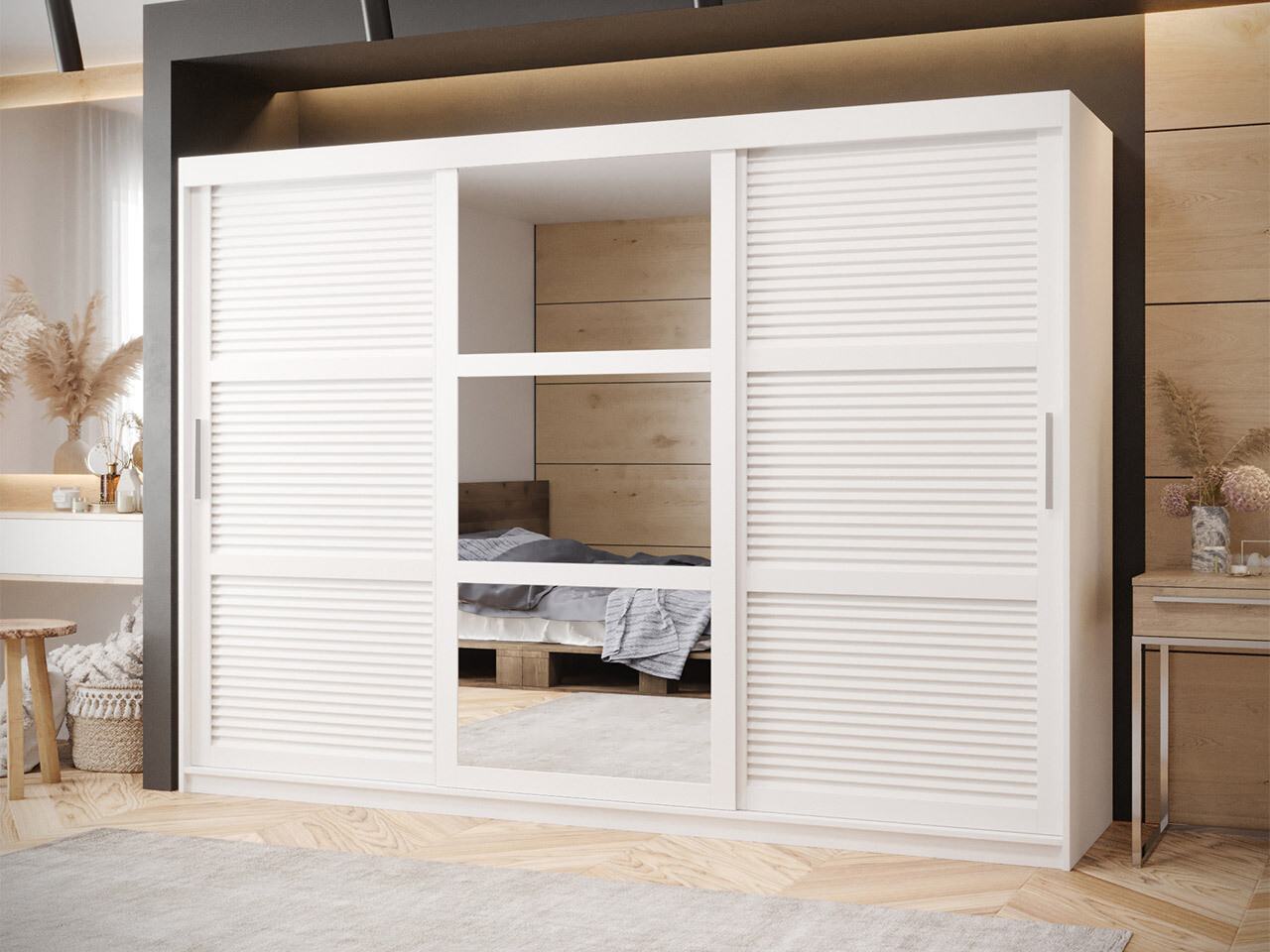 Kledingkast Hartford 477 (Wit)