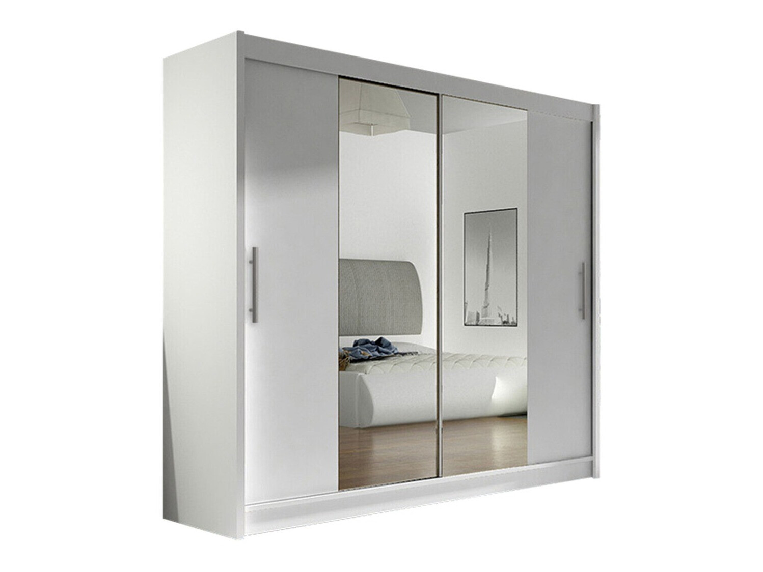 Kledingkast Closico Pallor II (Wit)