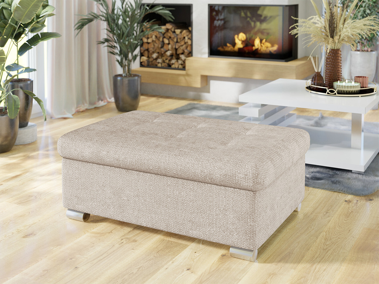 Gestoffeerde hocker Comfivo 118 (Magni 206.02)