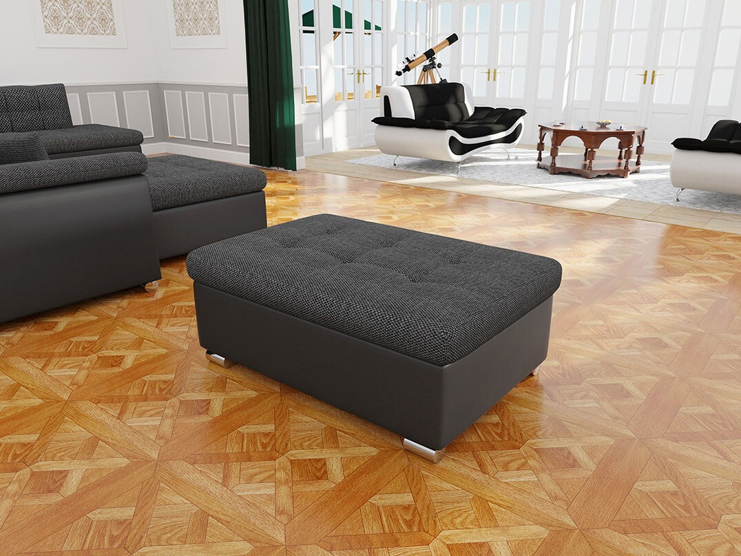 Gestoffeerde hocker Comfivo 118 (Soft 020 + Majorka 03)