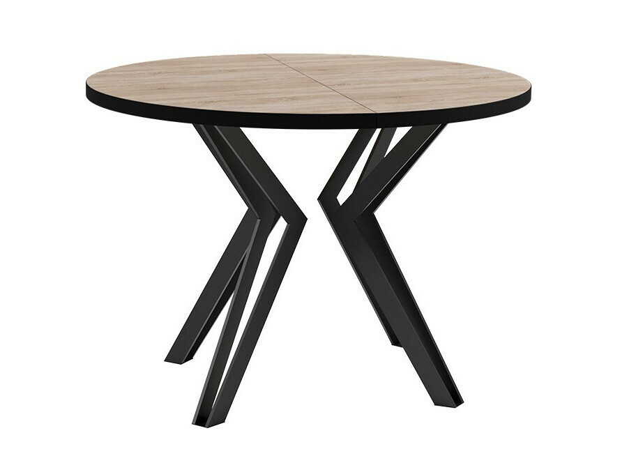 Tafel Oswego 111 (Sonoma eik + Zwart)