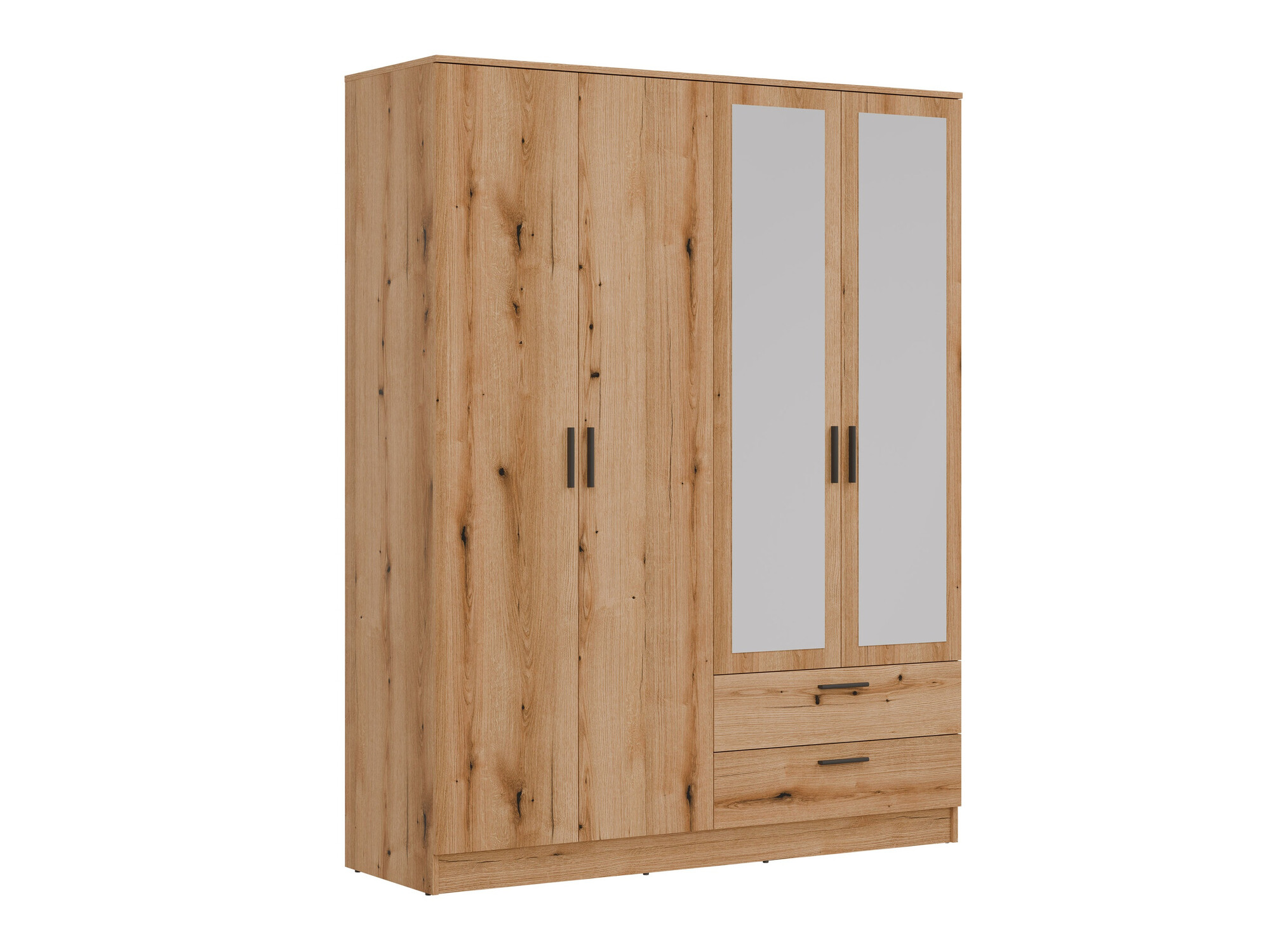 Kledingkast Orlando 223 (Licht eiken)