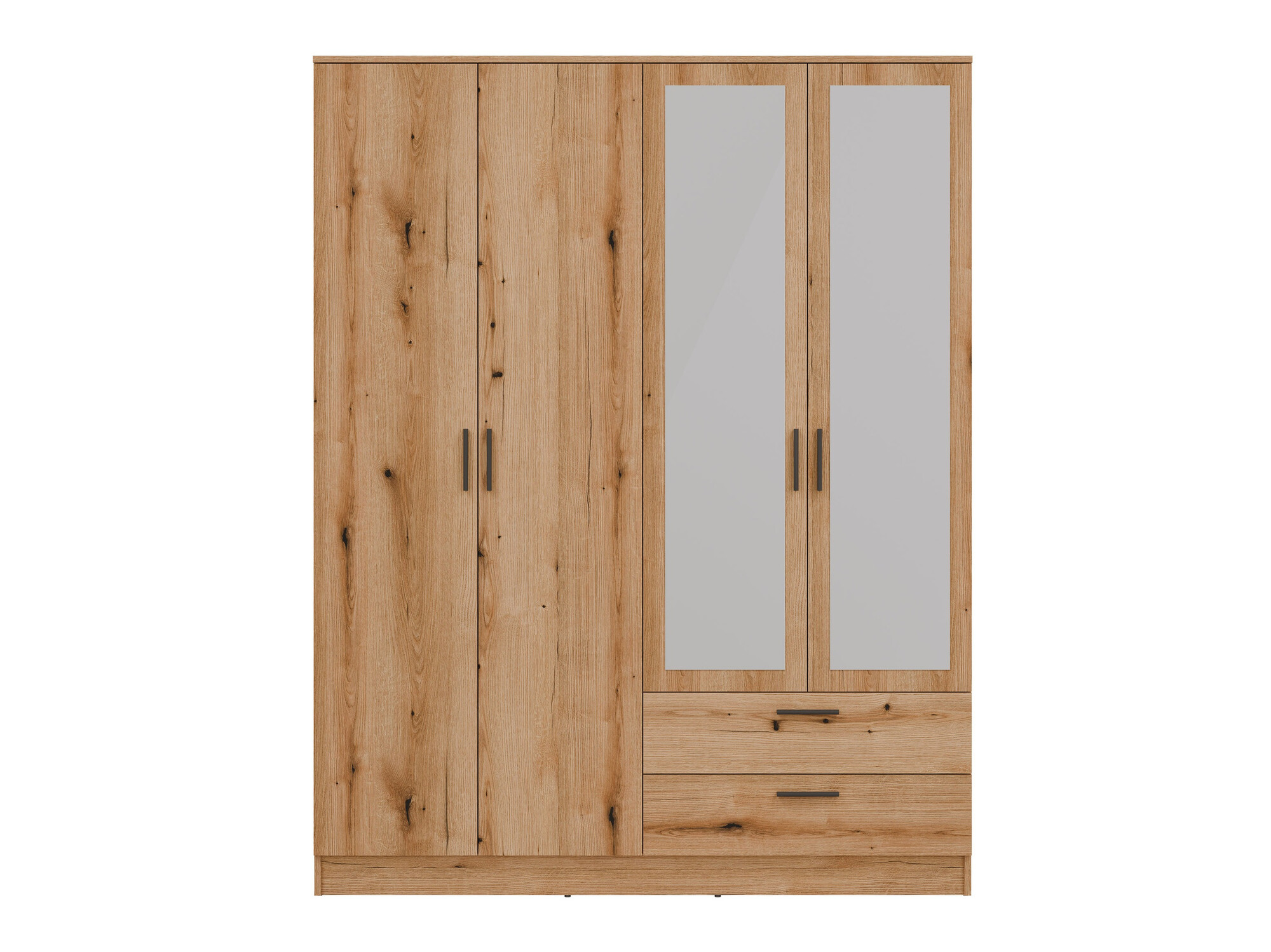 Kledingkast Orlando 223 (Licht eiken)