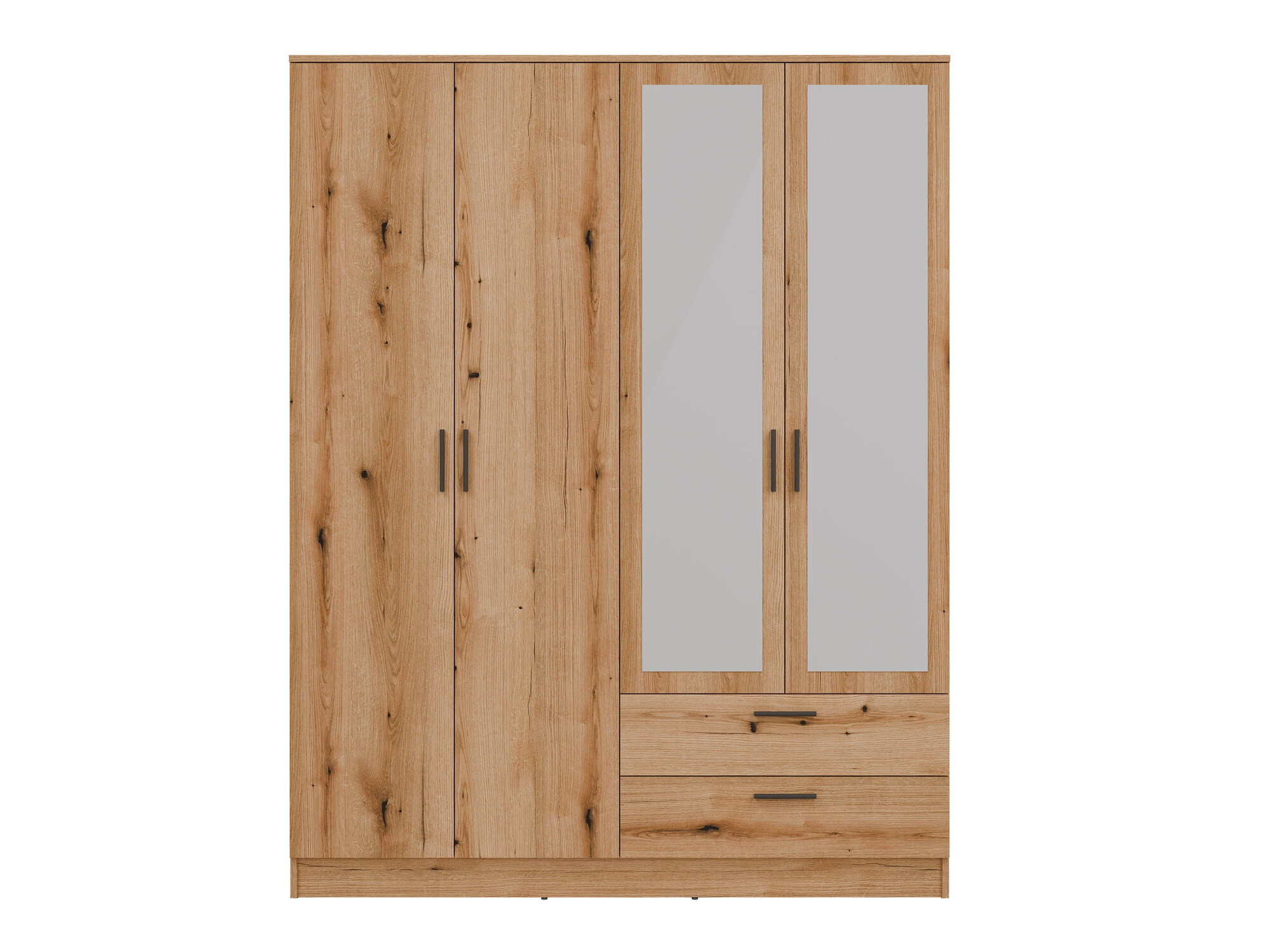 Kledingkast Orlando 223 (Licht eiken)