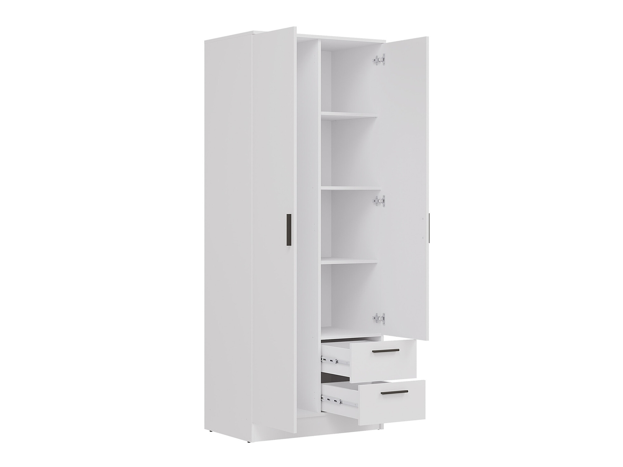 Kledingkast Orlando 224 (Wit)