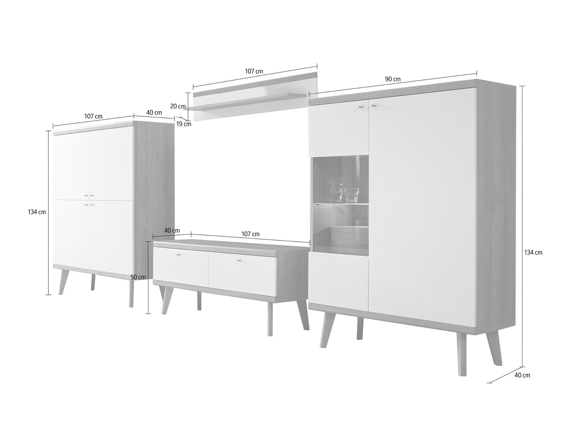 Woonkamerset Elbfiou 116