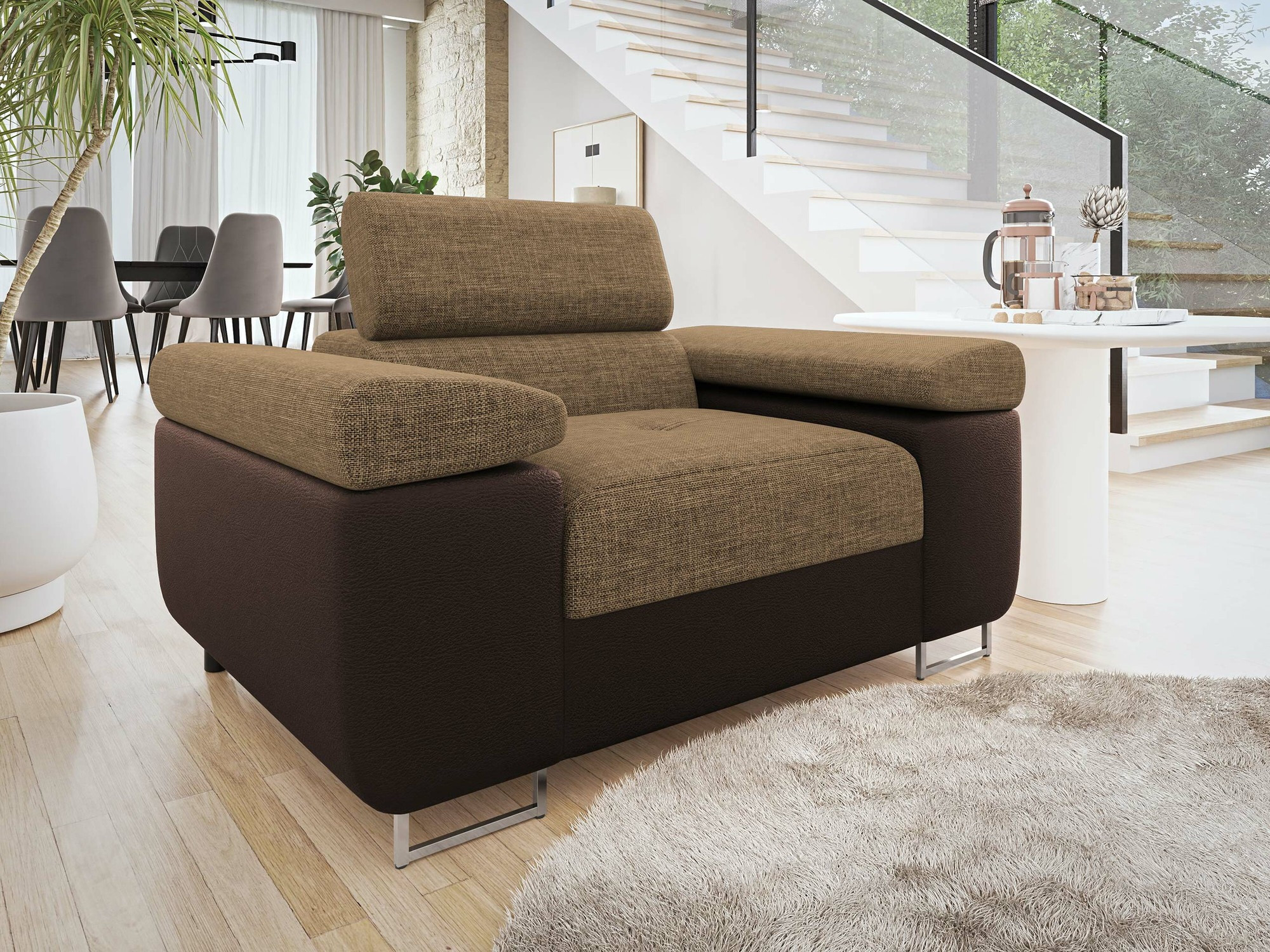 Fauteuil Comfivo Eliferu 106 (Soft 066 + Lux 03)