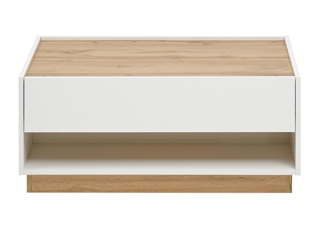 Salontafel Elbsori 123 (Wit + Wotan eik)