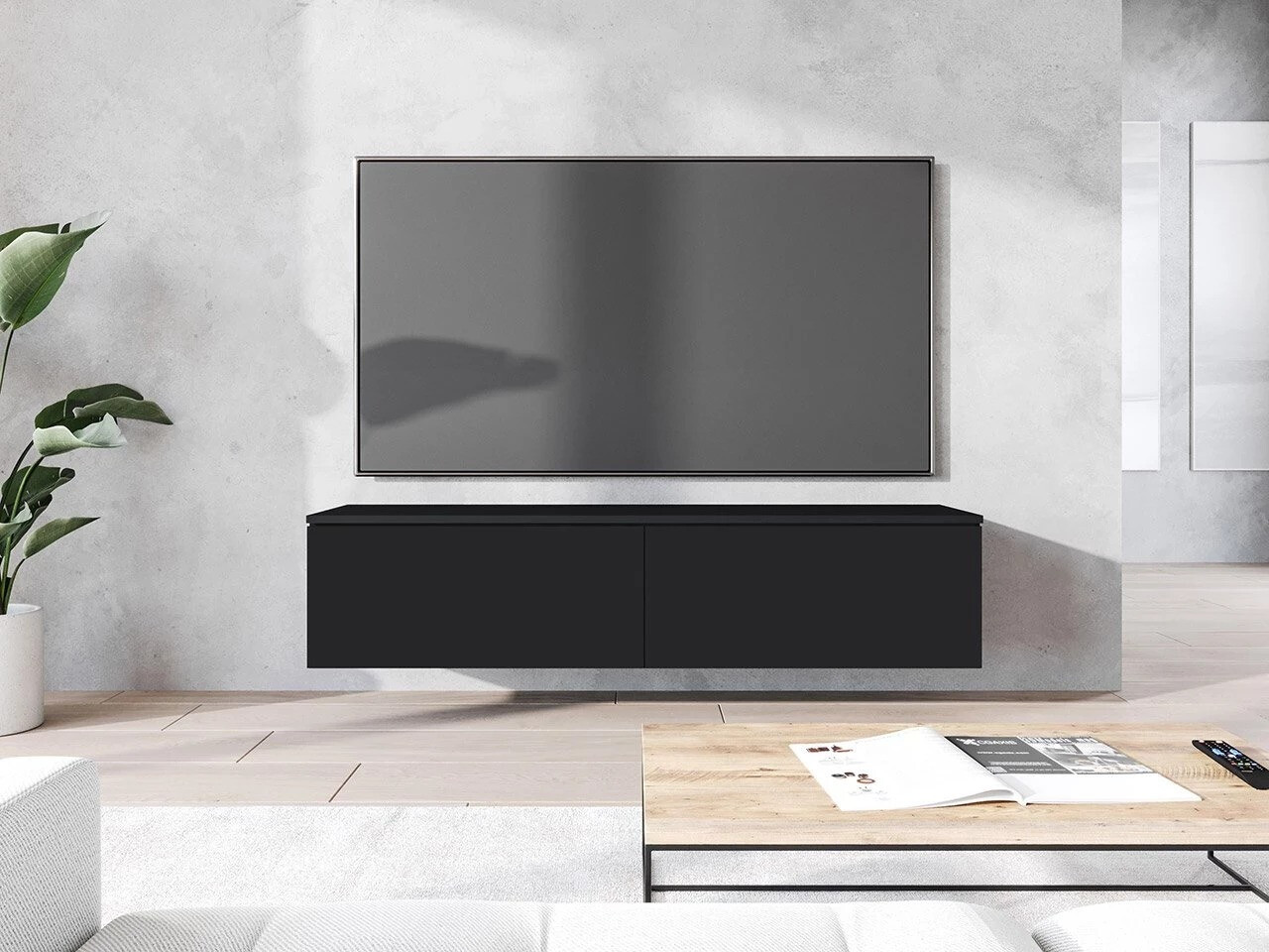 TV-meubel Sarasota 120 (Grafiet)