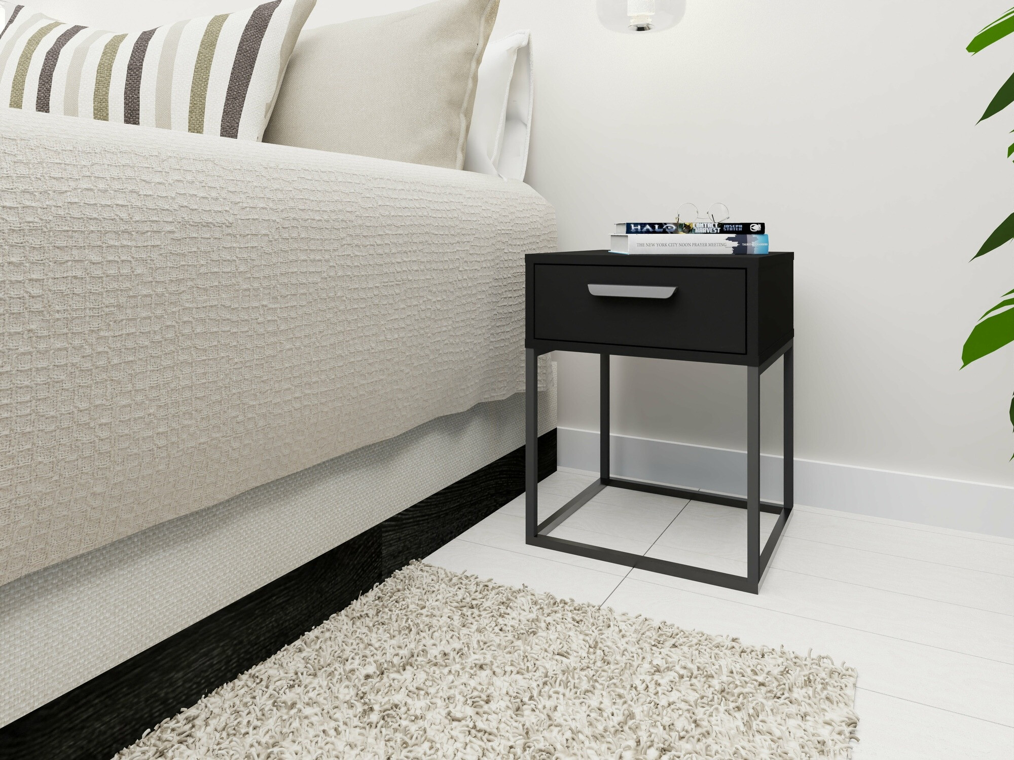 Nachtkastje Bristol 191 (Zwart)