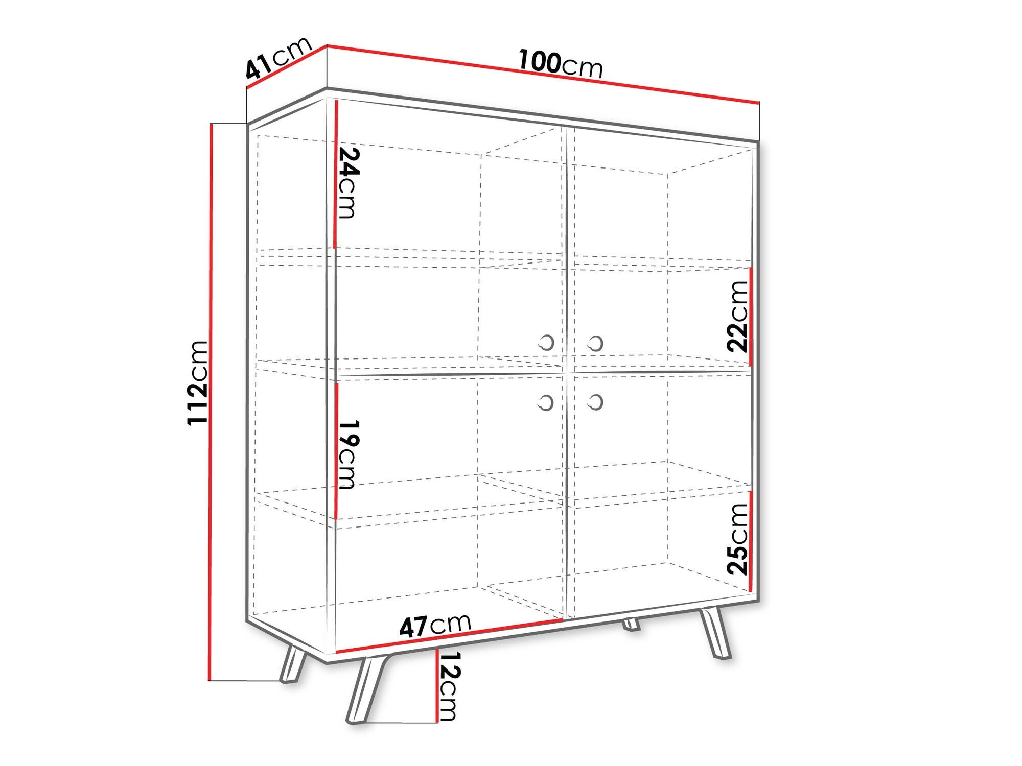 Dressoir Monfera 103 (Wit)