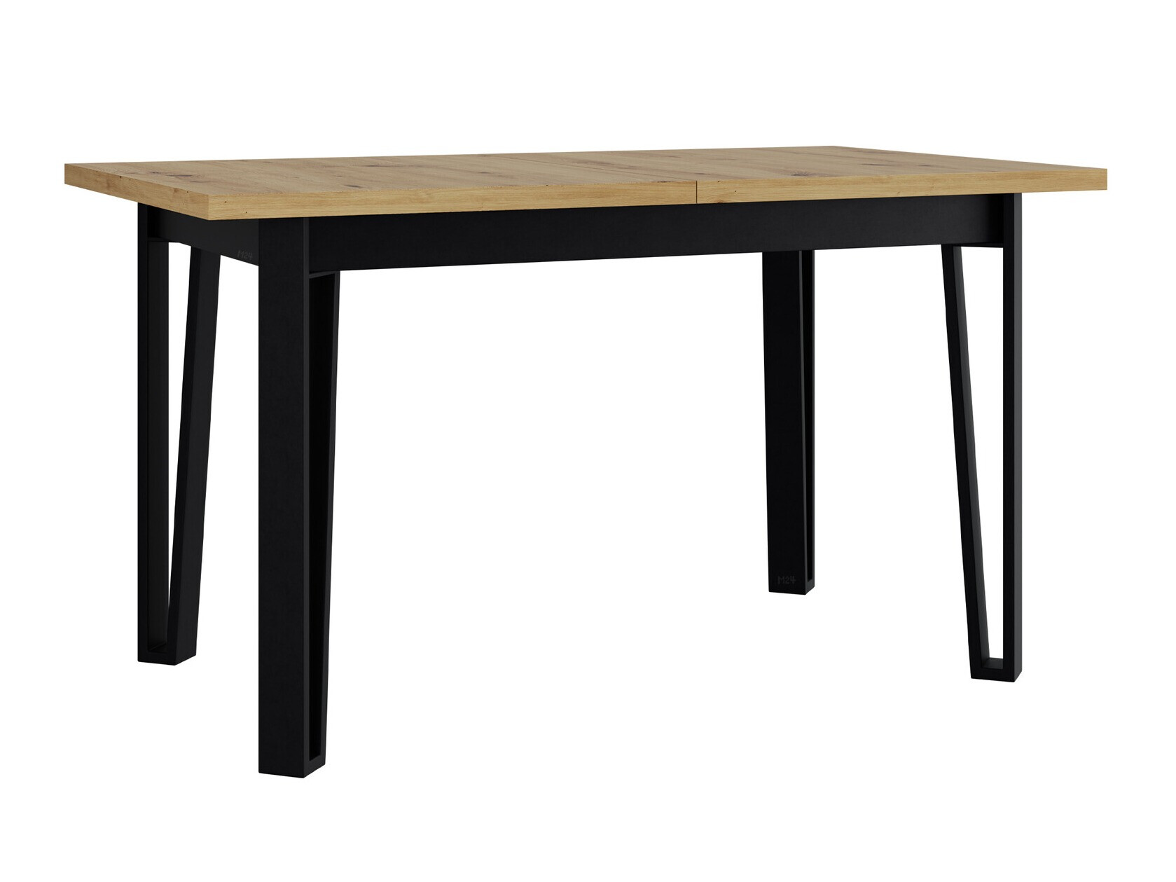 Tafel Victorville 354 (Artisan eiken + Zwart)