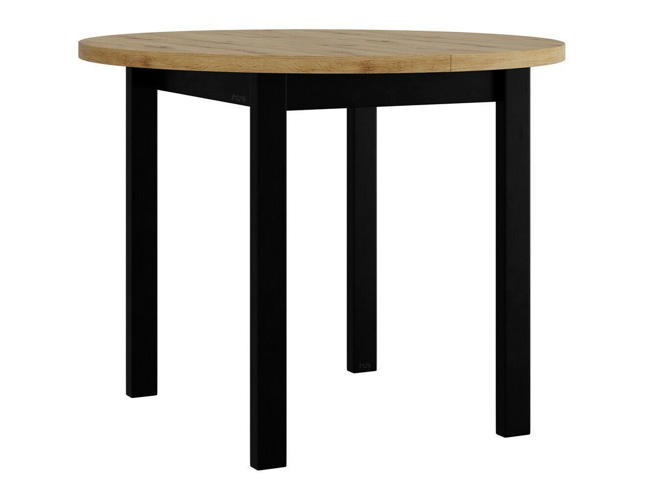 Tafel Victorville 355 (Artisan eiken + Zwart)