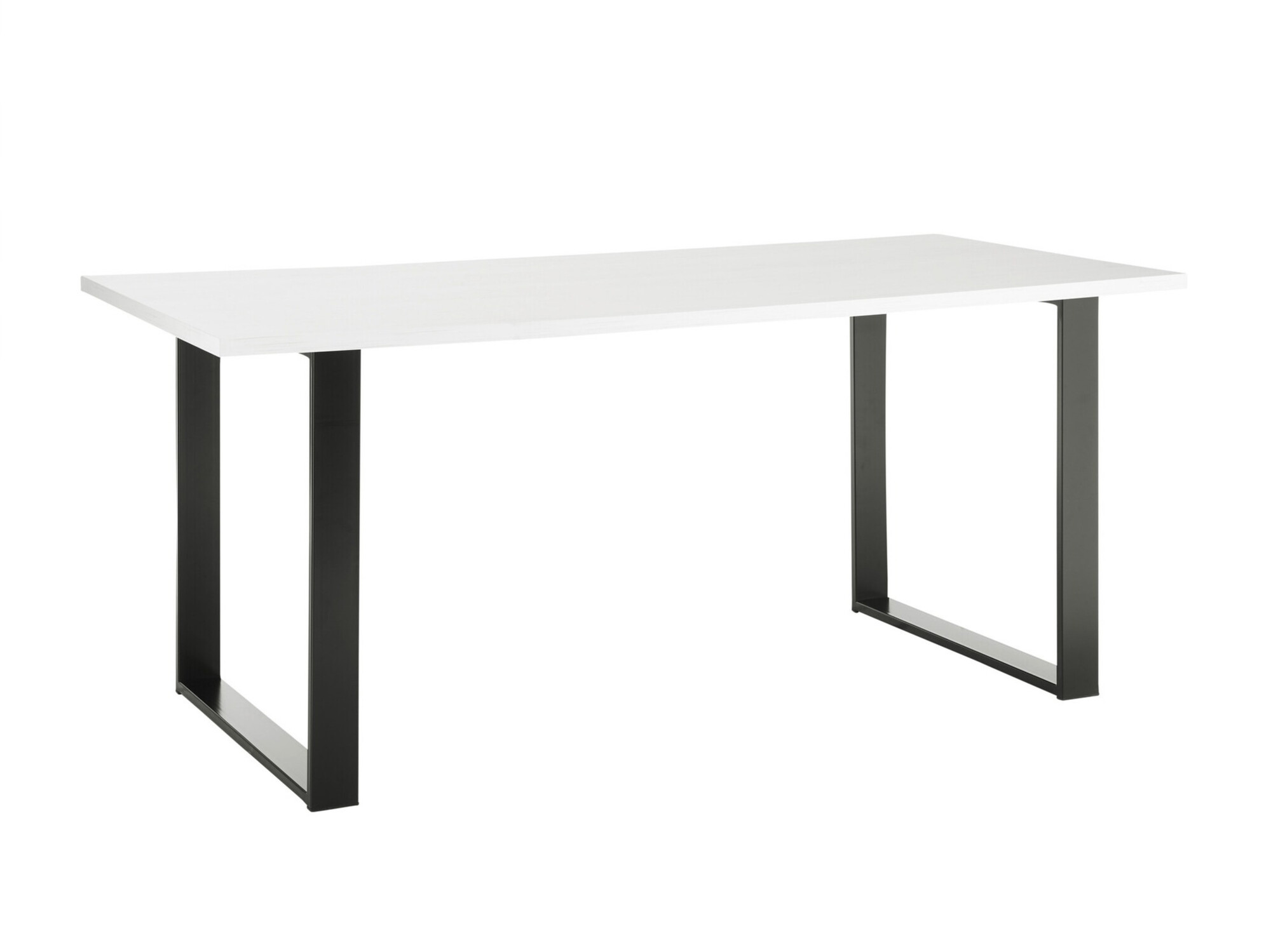Tafel Cirtale 100 (Gebleekt grenen + Antraciet)