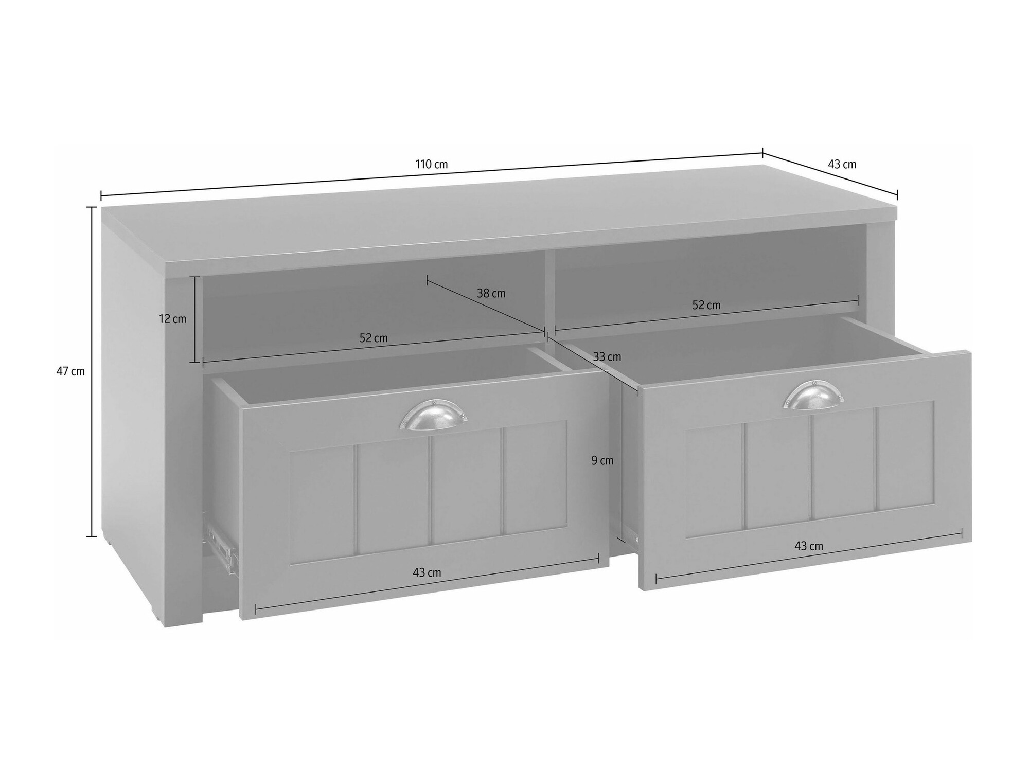 Schoenenkast Evalira 122