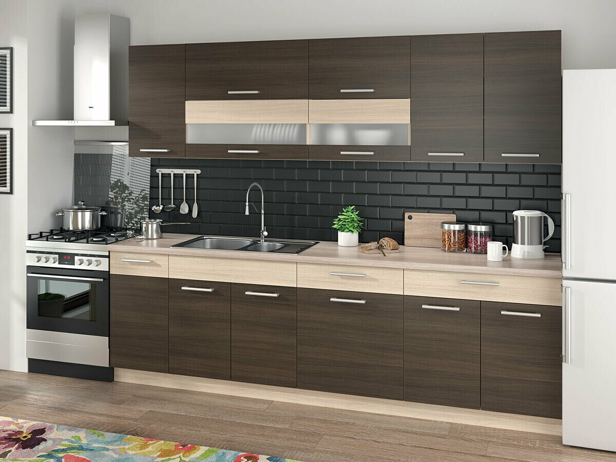 Modulaire wandkast Mode Dark 107