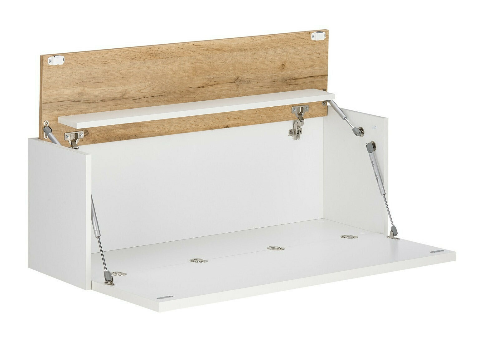 Meubelset Elbsori 156 (Wit + Wotan eik)