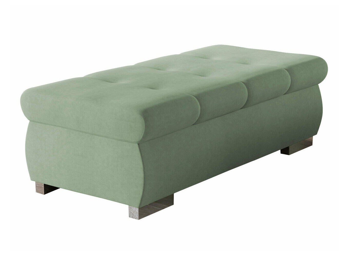 Gestoffeerde hocker Comfivo 123 (Uttario Velvet 2954)