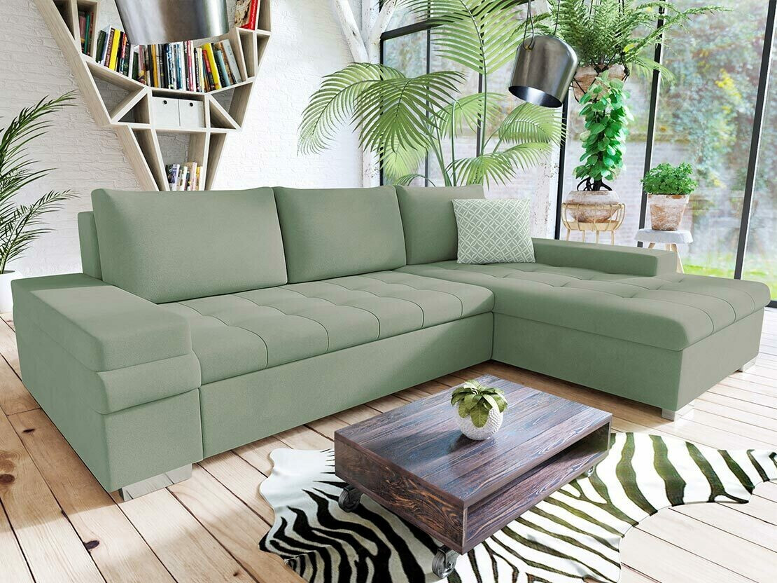 Hoekbank Comfivo Olivetum I (Uttario Velvet 2954 + Evo 29)