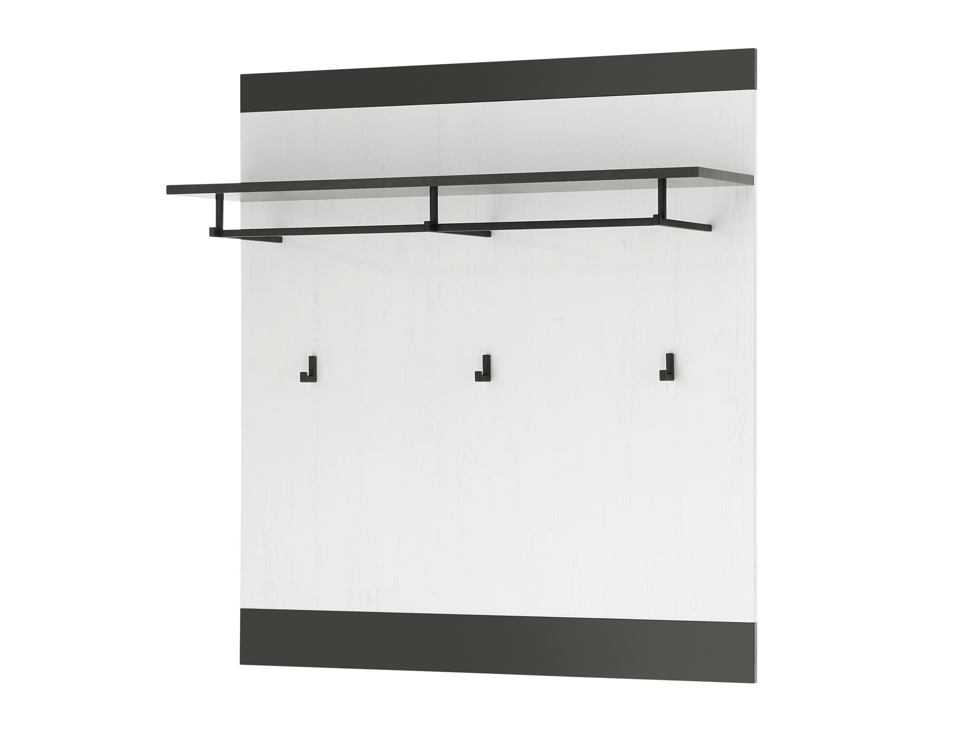 Kapstok Cirtale 126 (Antraciet + Gebleekt grenen)