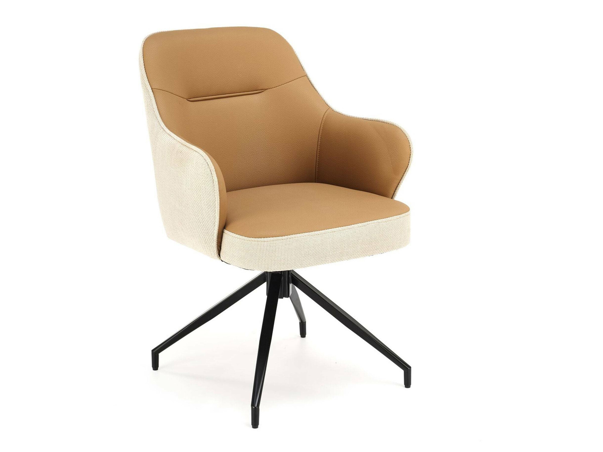 Stoel Houston 1601 (Beige + Lichtbruin)