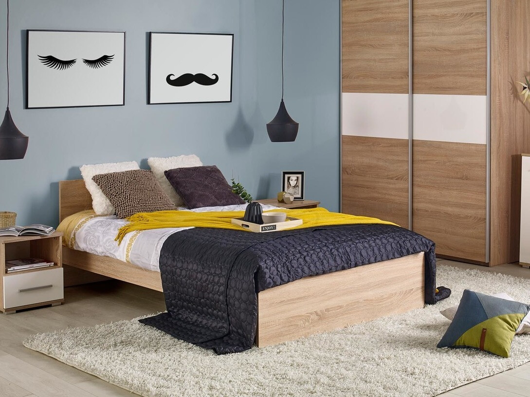 Bed Cirveso 105 (Sonoma eik)